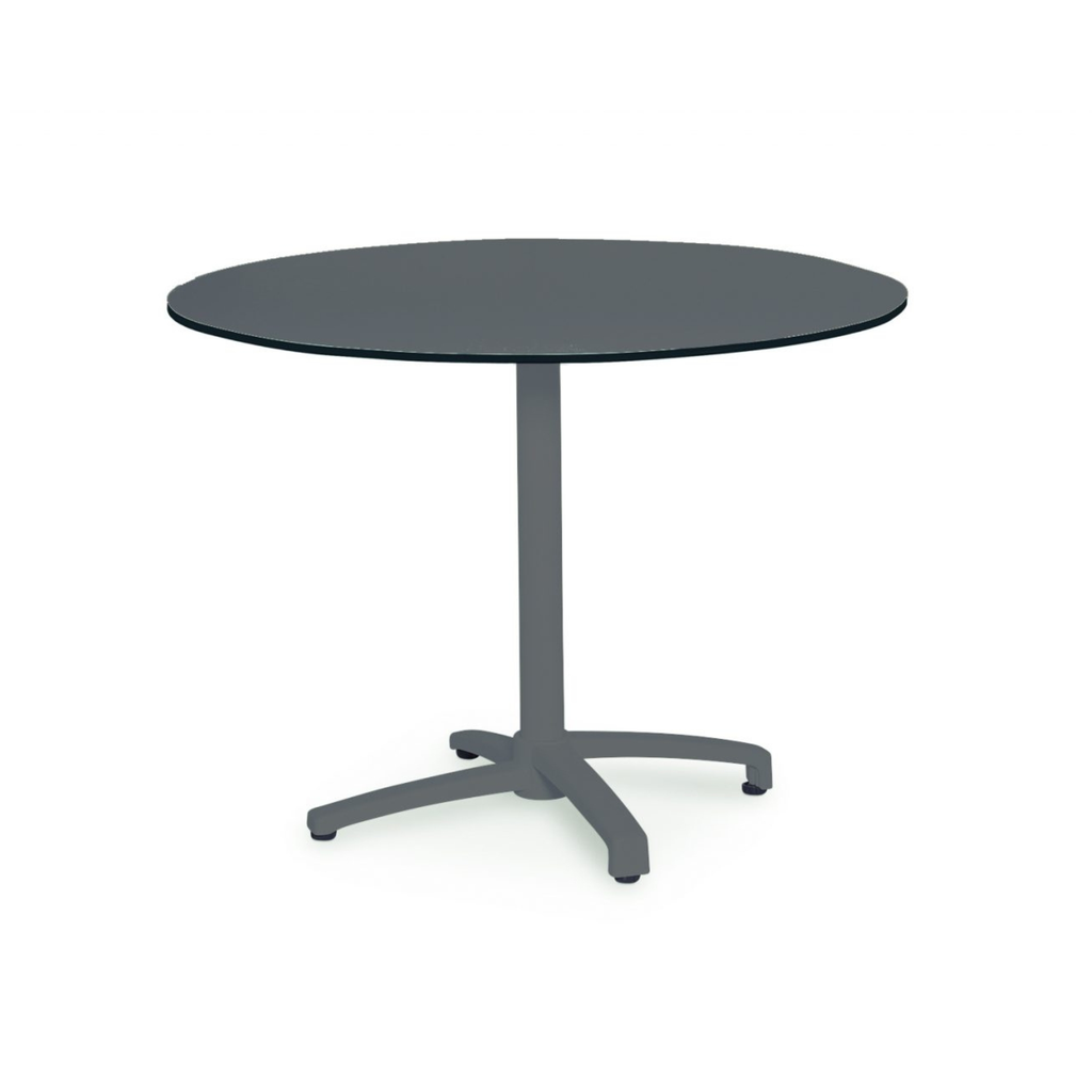 [ARK1037-3] CANCUN MESA CIRCULAR ANTRACITA Ø70