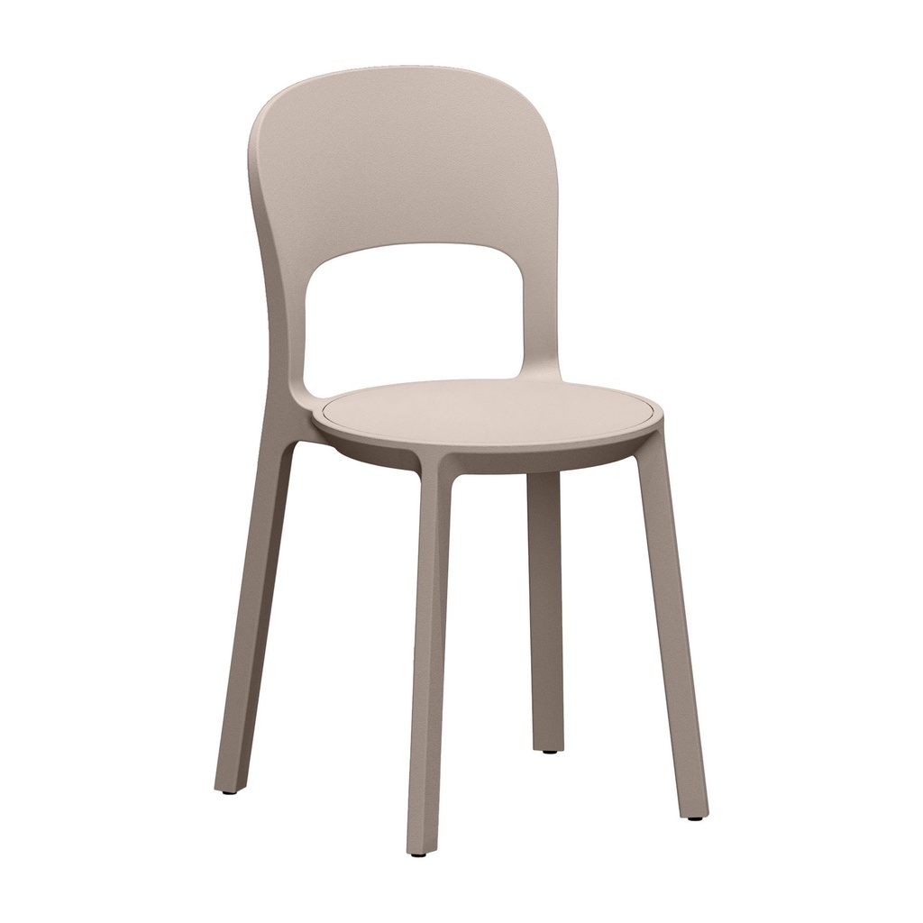 [BS4H.4FIDKS_STONEWHITE] Noovo silla polipropileno (Stone white)
