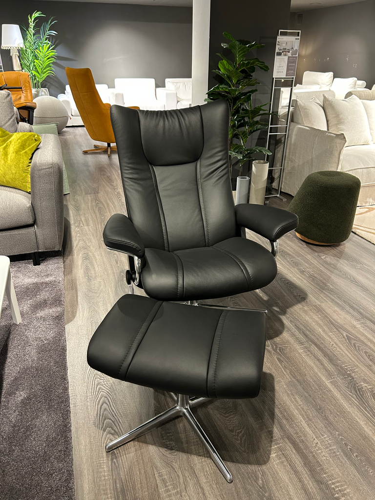 Stressless® Wing (M) Cross sillon c/puf outlet