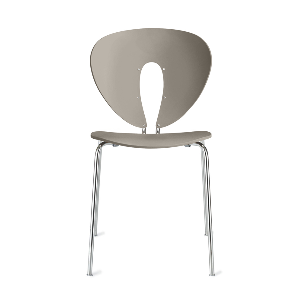 [GLOBUS262] GLOBUS OUTDOOR SILLA 4 PATAS (Polipropileno Reciclado Negro (ref.2))